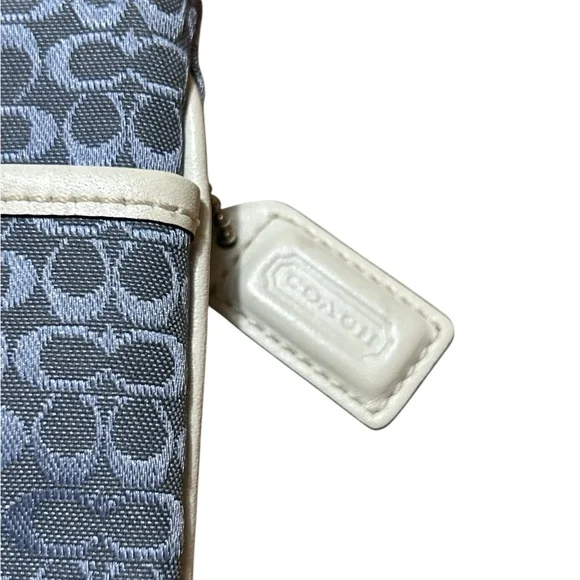 COACH baby blue small signature crossbody or shoulder bag - Picture 4 of 5